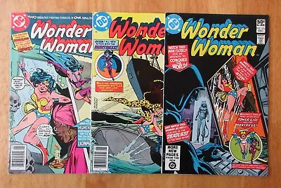 Buy Lot Of *3* WONDER WOMAN: #274, 275, 279 *2 Newsstand! Very Bright & Glossy!* • 11.88£