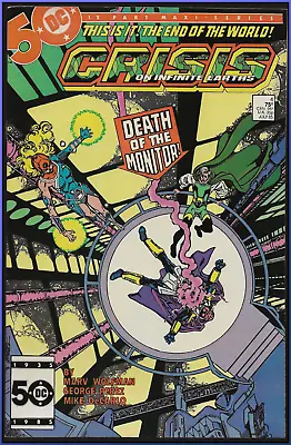 Buy Crisis On Infinite Earths #4 (1985) 2nd Constantine  1st Doctor Light Dc Fn/vf • 9.63£