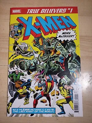 Buy Uncanny X-Men #96 Reprint Marvel Comics True Believers #1 X-Men Moira Mactaggert • 3.16£