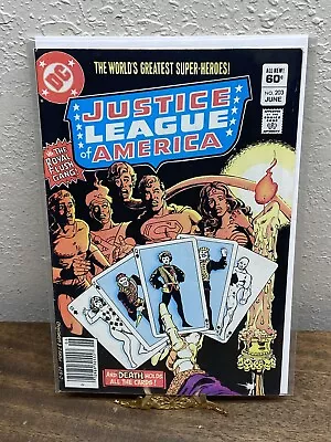 Buy Justice League Of America #203 ~ 1982 ~1st Team Appearance 2nd Royal Flush Gang • 4.80£