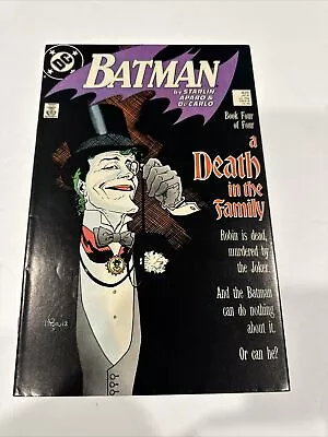 Buy Batman #429 A Death In The Family Part 4 DC Comics 1989 • 16.09£