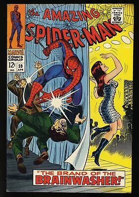 Buy Amazing Spider-Man #59 VF- 7.5 1st Mary Jane Watson Cover! Marvel 1968 • 117.80£
