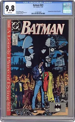 Buy Batman #441 CGC 9.8 1989 2134013007 • 52.18£