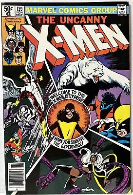 Buy Uncanny X-Men #139 Newsstand Kitty Pryde Joins  X-Men Marvel Comics 1980 FN-VF • 23.71£