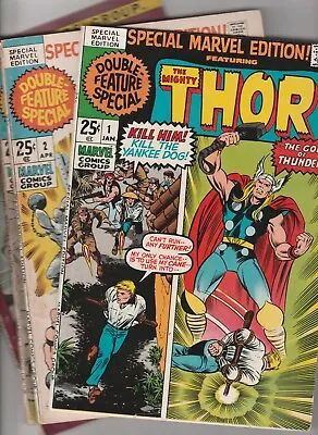 Buy 1971 Special Marvel Edition Thor 1 2 3 4 Reprints Journey Into Mystery 117-127 • 23.63£