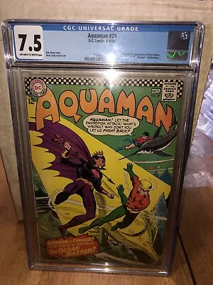 Buy Aquaman 29 Cgc 7.5 Origin N First Ocean Master • 295.64£
