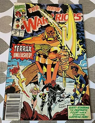 Buy The New Warriors 19901 Vol. 1 #16 Marvel Comics Guests Fantastic Four • 2.64£