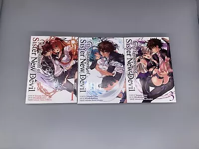 Buy The Testament Of Sister New Devil Volumes 1,2 & 3 English Manga 2016 Seven Seas • 54.99£