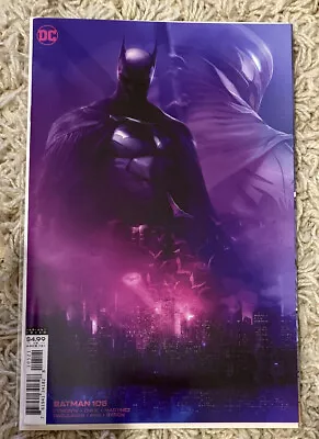Buy Batman #105 Mattina Card Stock Variant DC Comics 2020 Sent In A Cardboard Mailer • 3.99£