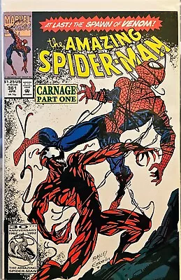 Buy Amazing Spider-Man #361 1st Appearance Of Carnage Marvel Comics Marvel 1992 RN • 200.80£