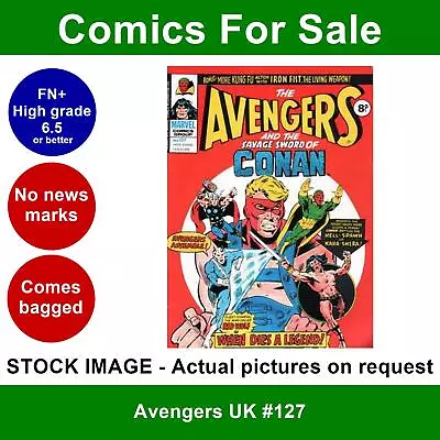Buy Avengers UK #127 Comic - FN/VFN Clean 21 February 1976 - Marvel UK • 6.99£