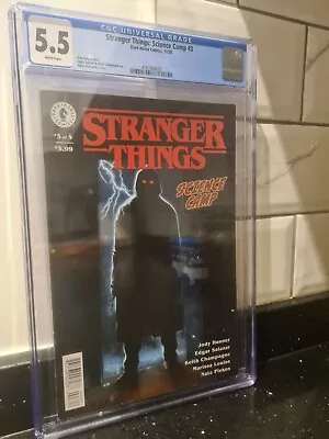 Buy Stranger Things Comic Cgc Science Camp #3 Dark Horse  • 50£