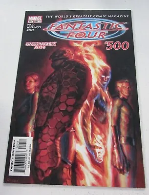 Buy Comic Book Marvel Comics Fantastic Four Unthinkable Part 4 #500 • 7.90£