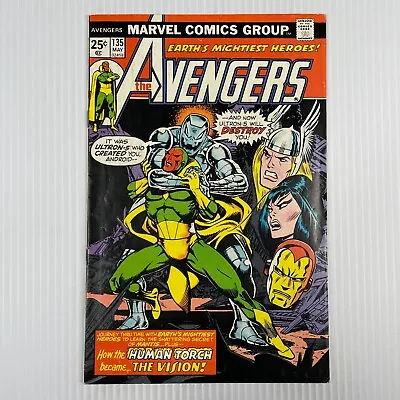 Buy The Avengers #135 (Marvel Comics, 1975) • 24.88£