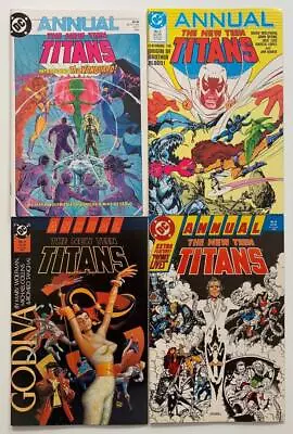Buy The New Teen Titans Annuals #1 To #4 (DC 1985 To 1988) VF & NM Condition. • 26.21£