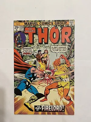 Buy Thor #246 Marvel Value Stamp Included -Marvel - April 1976 Firelord • 28£