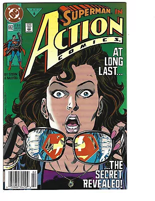 Buy Action Comics #662 (2/91) NM- (9.2) Lois Finds Out! Great Copper Age! • 3.88£