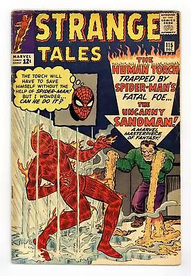 Buy Strange Tales #115 GD+ 2.5 1963 • 79.16£