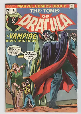 Buy Tomb Of Dracula #17 February 1974 VG- Blade • 14.19£