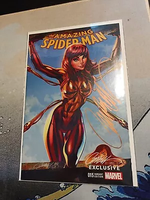 Buy The Amazing Spider-Man #15 J Scott Campbell Variant • 50£