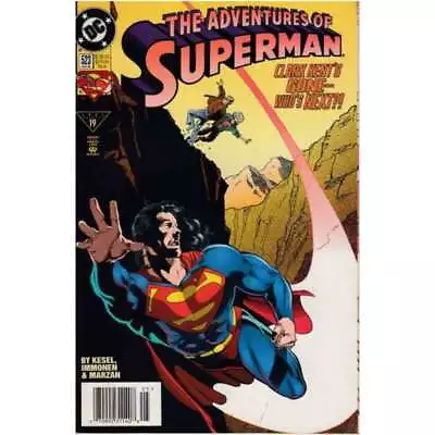 Buy Adventures Of Superman (1987 Series) #523 Newsstand In VF Cond. DC Comics [q~ • 2.15£