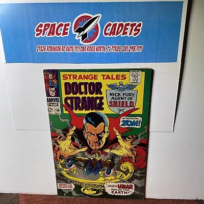 Buy Strange Tales #156 1st Zom Dr Strange  1968 Marvel Comics • 39.42£