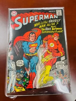Buy Superman #199 1967 Carmine Infantino Cover_whole Book_no Restoration! • 179.25£