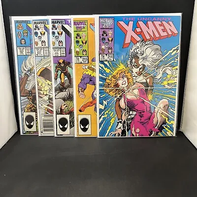 Buy 1987 Uncanny X-Men Lot 5 Books. Issue #’s 214 215 216 217 & 223 Marvel(B12)(36) • 14.97£