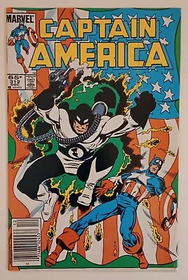 Buy Captain America #312 (1st Appearance Of Flag Smasher) 1985 • 7.12£