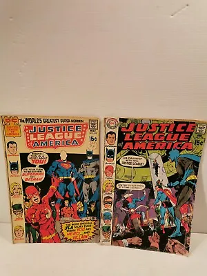 Buy Justice League Of America #89 May 1971 + #78 • 11.97£