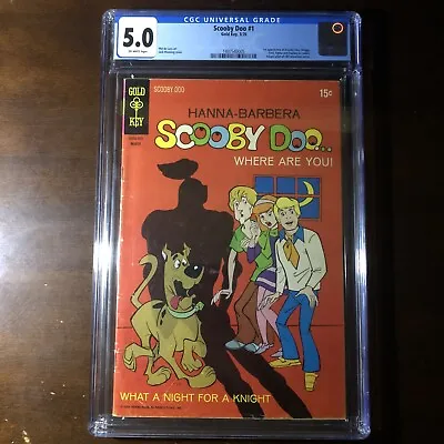 Buy Scooby Doo #1 (1970) - 1st Scooby Shaggy Fred Velma And Daphne - CGC 5.0! • 1,218.02£
