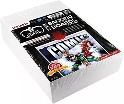 Buy Comic Backing Boards (Silver Size, Pack Of 100) • 24.49£