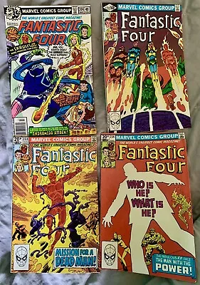 Buy Fantastic Four Marvel Comics Bundle, 204, 232-234, Wolfman, John Byrne, Freepost • 9£