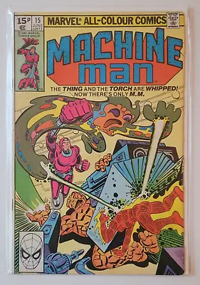 Buy Machine Man #15 Marvel Comics, 1980, The Thing, Torch, Fantastic Four - Free P&P • 5.99£