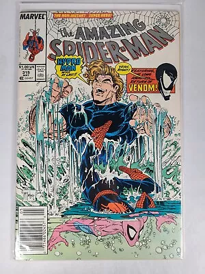 Buy Amazing Spider-Man # 315 Newsstand - 2nd Venom, McFarlane Cover & Art NM- Cond. • 43.97£