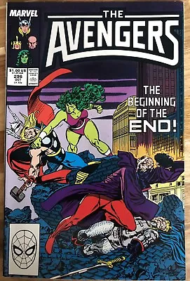 Buy Avengers, Vol. 1 #296- Marvel (Oct’88) - Hearts Of Oak... And Heads To Match! • 2£