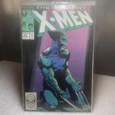 Buy Uncanny X-Men #234 (Sep, 1988, Marvel) Iconic Marc Silvestri Wolverine Cover VF+ • 32.16£