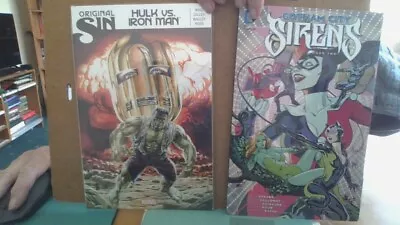 Buy ORIGINAL SIN: HULK Vs IRON-MAN &    GOTHAM CITY SIRENS Vol 2 (2015) Free P & P • 12£
