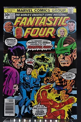Buy Fantastic Four #177 1st App Captain Ultra & Texas Twister 1976 Marvel Comics • 3.15£
