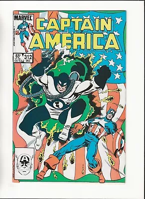 Buy Captain America #312 1st Appearance Of Flag Smasher MODOK High Grade 1985 • 4.70£