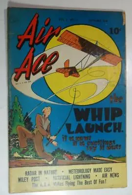 Buy Air Ace Comics Sept 1945 V 2 #11 Street And Smith Meteorology Wiley Post • 11.43£
