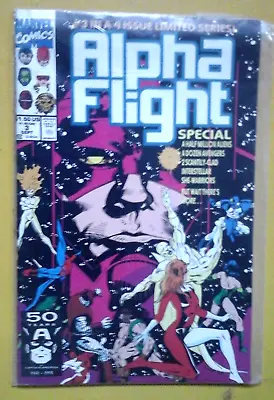 Buy Alpha Flight Specials  # 3  Marvel Comics 1991  (3 Of 4) • 9£