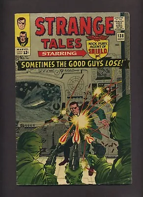 Buy Strange Tales 138 (GVG) 1st App Eternity Kirby Ditko 1965 Marvel Comics 522 • 35.48£