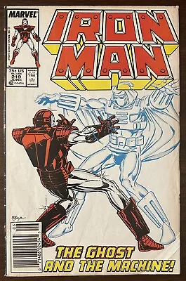 Buy Iron Man #219 Comic Book 1987 NM- 9.2 1st App Ghost Marvel Comics🔥🔥 • 35.98£