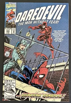 Buy Daredevil #305; Spider-Man, 1st Surgeon General; Ads: R Clemens/Wilkins/Mutombo • 36.39£