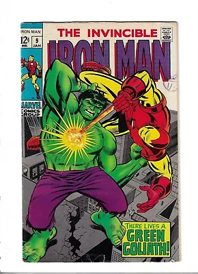 Buy Iron Man # 9 Fine Plus [Hulk] • 69.95£