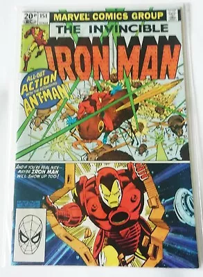 Buy Iron Man #151, Marvel Comics, 1981, Ant Man, FREE UK POSTAGE NEAR MINT  • 8.99£