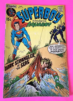 Buy DC Comics - SUPERBOY - No. 171 - 1971 • 4.01£