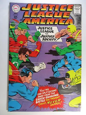 Buy Justice League Of America #56 Negative Crisis Earths 1 & 2, Fine+ 6.5, OWW Pages • 29.57£