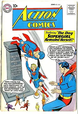 Buy Action Comics   # 265    VERY GOOD-     June 1960    See Photos • 55.97£